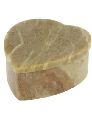 Sieradendoosje Speksteen Hart (75 x 65 mm)
