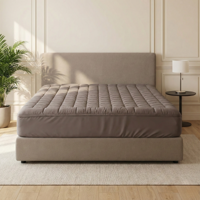 1+1 Gratis Wasbare Topper & Hoeslaken In 1 - Ultiem Slaapcomfort - Taupe - Dekbed-Discounter.nl