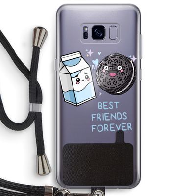Best Friend Forever: Samsung Galaxy S8 Plus Transparant Hoesje met koord