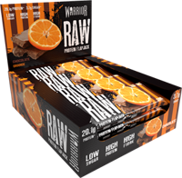 Warrior Raw Protein Flapjack Chocolate Orange (12 x 75 g)
