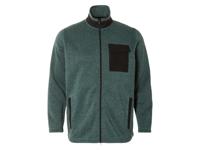 LIVERGY Heren fleecevest - Plus size (XXL, Groen)
