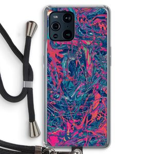Sleeping Dreams: Oppo Find X3 Transparant Hoesje met koord