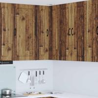 Keukenkast Kalmar Oudhout 57 x 57 x 100 cm Bewerkt hout