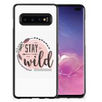 Samsung Galaxy S10+ | Bumper Hoesje | Boho Stay Wild