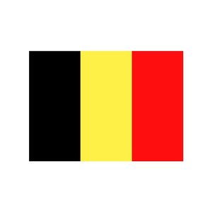 Stickers van de Belgische vlag