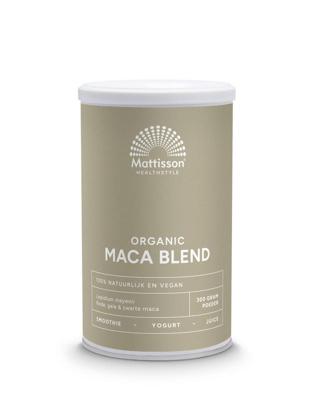 Mattisson Maca poeder blend geel, rood & zwart bio