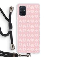 Ass 'n Titties: Samsung Galaxy A71 Transparant Hoesje met koord