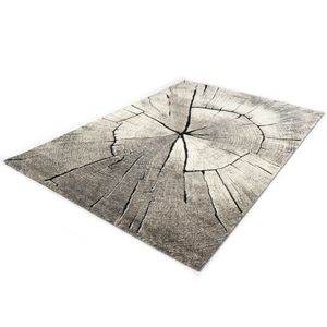 Boomstam Design Vloerkleed - Ibiza 605-95 Earth - Beige-Grijs-200 x 290 cm