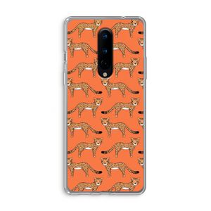 Cheetah: OnePlus 8 Transparant Hoesje