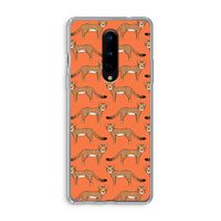 Cheetah: OnePlus 8 Transparant Hoesje