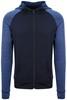 Just Cool JC057 Men´s Cool Contrast Zoodie - Navy - L