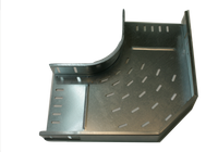 Bochtstuk 90gr 200mm gegalvaniseerd voor kabelgoot 200mm