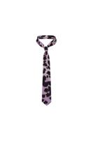 Studio Anneloes Satin Animal Tie 12316 Stropdas 5790 Lila/black Studio Anneloes Satin Animal Tie 12316 Stropdas 5790 Lila/black