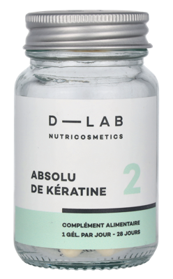 D-Lab Nutricosmetics - D-Lab Absolu De Keratine 2 Capsules 28 stuk 28 pc