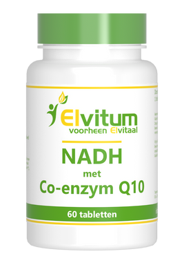 Elvitum NADH met Co-enzym Q10 Tabletten
