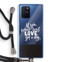 Partner in crime: Samsung Galaxy Note 10 Lite Transparant Hoesje met koord