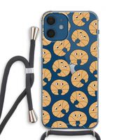 Croissant: iPhone 12 Transparant Hoesje met koord