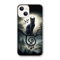 Moonlight Companions: iPhone 13 mini Transparant Hoesje