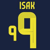 Isak 9 (Officiële Zweden Away Bedrukking 2024-2025)