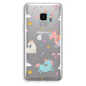 Fantasiewereld: Samsung Galaxy S9 Transparant Hoesje