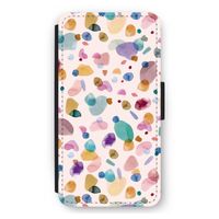 Terrazzo Memphis Pink: iPhone 12 mini Flip Hoesje