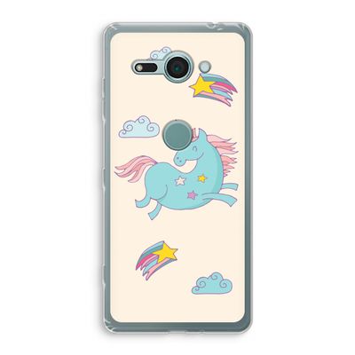 Vliegende eenhoorn: Sony Xperia XZ2 Compact Transparant Hoesje