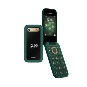 Nokia 2660 Flip 4G 7,11 cm (2.8") 123 g Groen Instapmodel telefoon