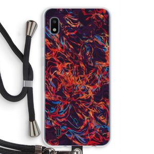 Lucifer: Samsung Galaxy A10 Transparant Hoesje met koord