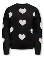Kids ONLY winter sweater meisjes - zwart - KogNaja - regular fit, gebreid