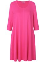 Jersey jurk 3/4-mouwen Van Efixelle pink - thumbnail