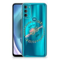 Motorola Moto G71 5G Telefoonhoesje met Naam Boho Dreams - thumbnail