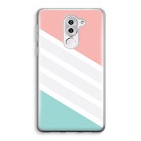 Strepen pastel: Honor 6X Transparant Hoesje