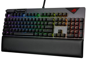 ASUS ROG STRIX FLARE II toetsenbord Gamen USB QWERTY Amerikaans Engels Zwart