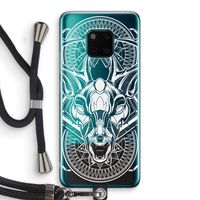 Oh Deer: Huawei Mate 20 Pro Transparant Hoesje met koord