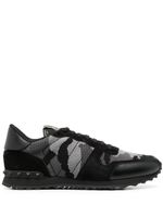 Valentino Garavani baskets Camouflage Rockrunner - Noir