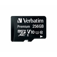 Verbatim microSDXC 256GB Class 10 UHS-I inc adapter 44087 - thumbnail