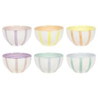 Schaal 2-tone doos a 6 stuks Ø14cm