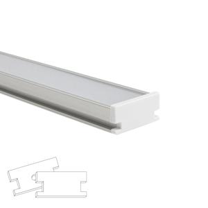 Led profiel 2 meter voor inbouw vloer 8 mm