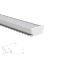 Led profiel 2 meter voor inbouw vloer 8 mm - thumbnail