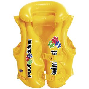 Intex Deluxe Swim Vest Pool School Step 2 Geel Patroon Zwemvest