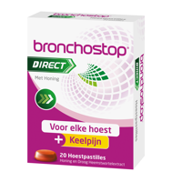Bronchostop Direct Honing Hoestpastilles