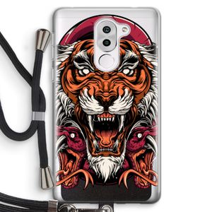 Tiger and Rattlesnakes: Honor 6X Transparant Hoesje met koord