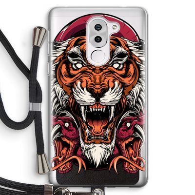 Tiger and Rattlesnakes: Honor 6X Transparant Hoesje met koord