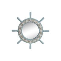 Wandspiegel Home ESPRIT Hemelsblauw Mediterrane 42,5 x 3 x 42,5 cm Wandspiegel Home ESPRIT Hemelsblauw Mediterrane 42,5 x 3 x 42,5 cm