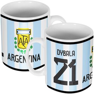 Argentinië Dybala 21 Team Mok