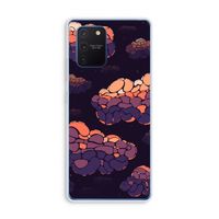 Patroon Wolken: Samsung Galaxy Note 10 Lite Transparant Hoesje