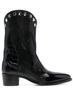 Vivienne Westwood bottines d'inspiration western - Noir - thumbnail