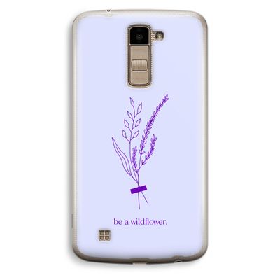 Be a wildflower: LG K10 (2016) Transparant Hoesje