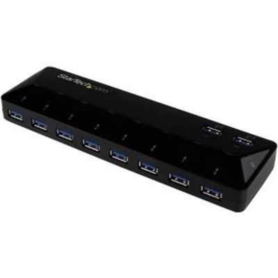 StarTech.com 10-Poorts USB 3.0 Hub met oplaad en sync poort 2 x 1.5A poorten