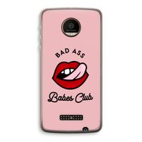 Badass Babes Club: Motorola Moto Z Force Transparant Hoesje